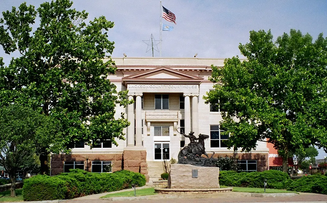 Jackson County Courthouse in Altus, Oklahoma